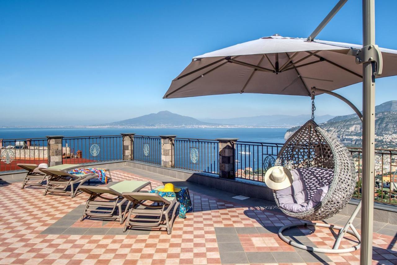Villa Caruso Private Heated Pool & Sea View Сорренто Экстерьер фото
