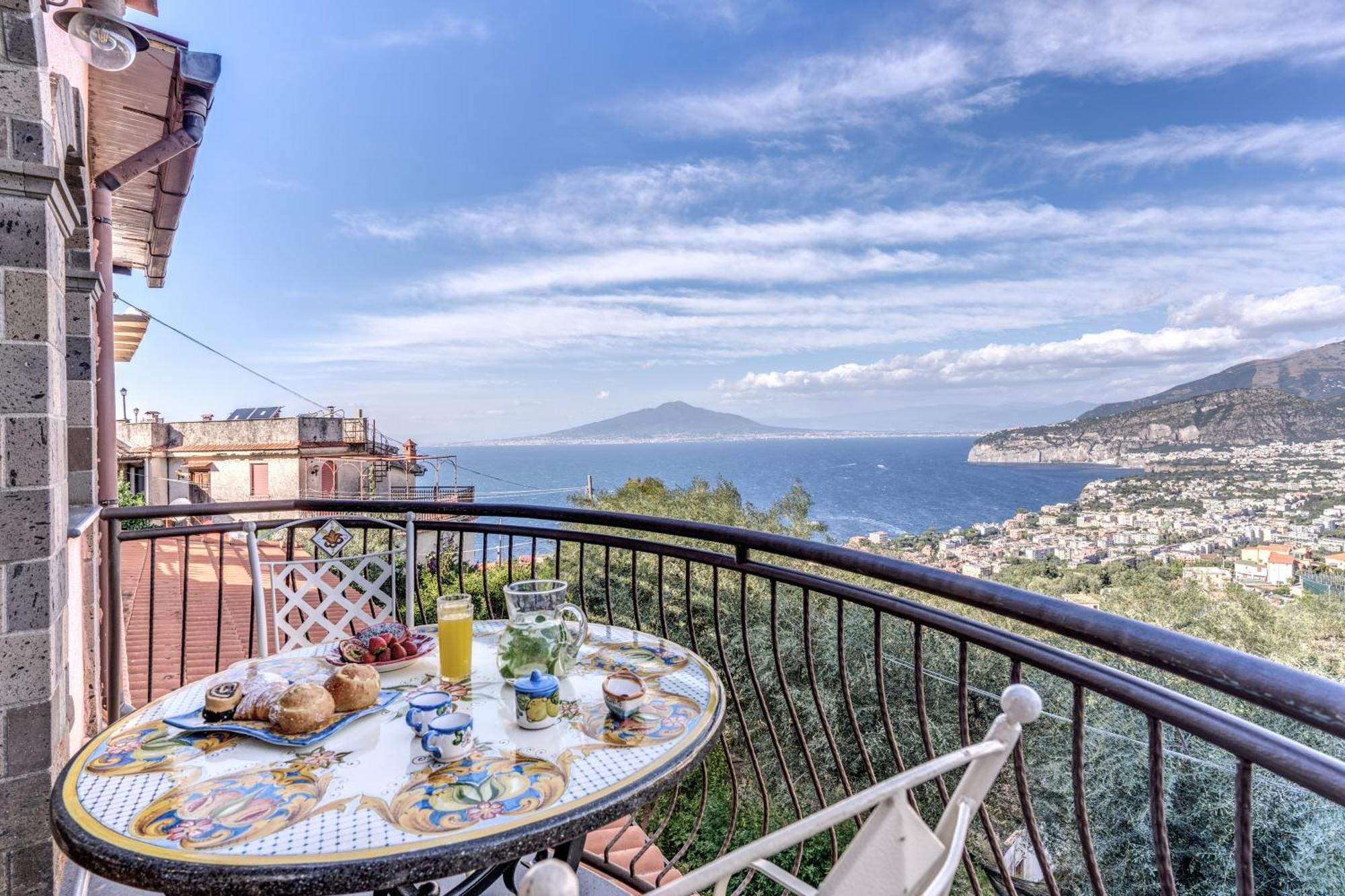 Villa Caruso Private Heated Pool & Sea View Сорренто Экстерьер фото
