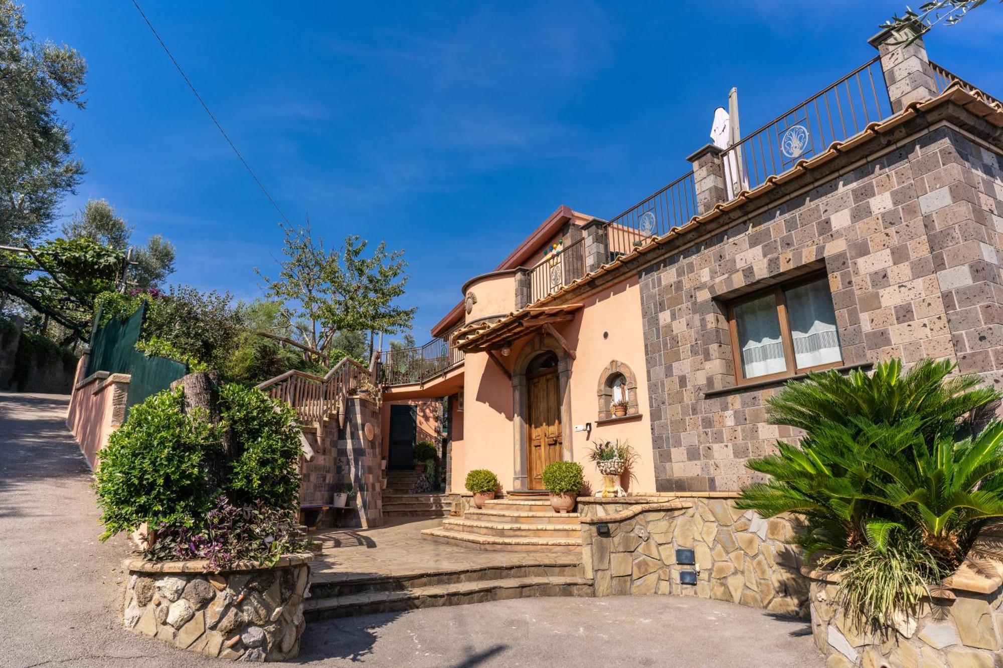 Villa Caruso Private Heated Pool & Sea View Сорренто Экстерьер фото